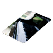 かわいいピアノのアートワーク マグネット (左側)