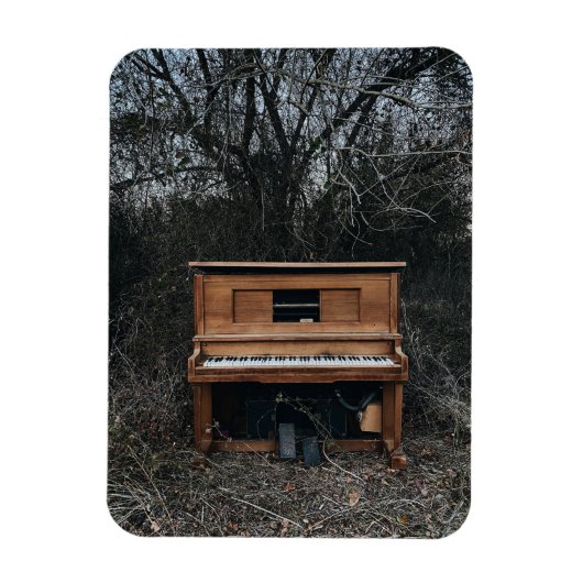 かわいいピアノ マグネット (縦)