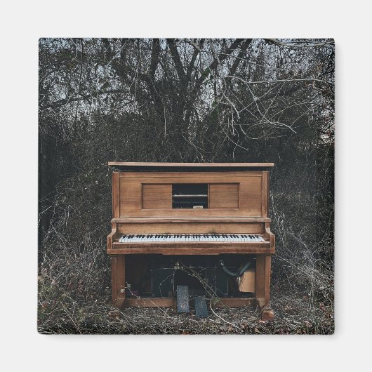 かわいいピアノ マグネット (正面)