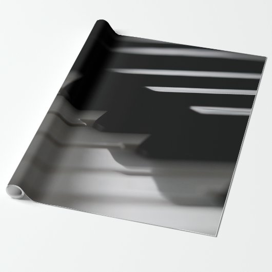 かわいいピアノ ラッピングペーパー (アンロールド)