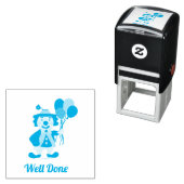 かわいいピエロよく行われた先生スタンプ セルフインキングスタンプ (インサイチュ)