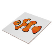かわいいピエロ魚 タイル (側面)