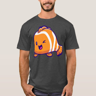 かわいいピエロ魚 Tシャツ