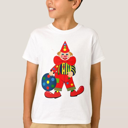 かわいいピエロTシャツ Tシャツ (正面)