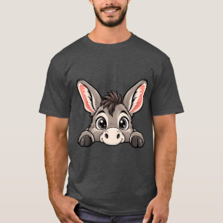 かわいいピカブー ロバ Tシャツ