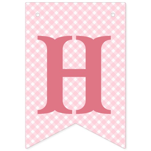 かわいいピギーガールファーム1stバースデーバンティングバナー バンティングフラッグ (第2の旗)