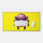 かわいいピクセルスパイダー デスクマット (キーボード&マウス)