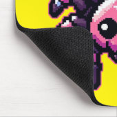 かわいいピクセルスパイダー マウスパッド (コーナー)