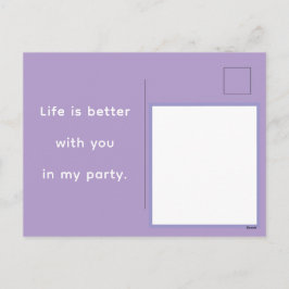 かわいいピクセルハート「You Are My Fav Notify」 シーズンポストカード