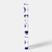 かわいいピクセルペンギンベビー装飾用クッション Case-Mate iPhoneケース (裏面 / 左)