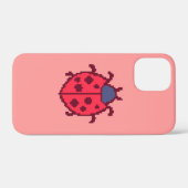 かわいいピクセルレディバグ昆虫 Case-Mate iPhoneケース (裏面 (横))