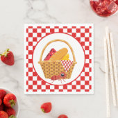 かわいいピクニック用パーティー スタンダードランチョンナプキン (インサイチュ)