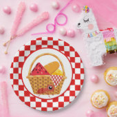 かわいいピクニック用パーティー ペーパープレート (パーティー)