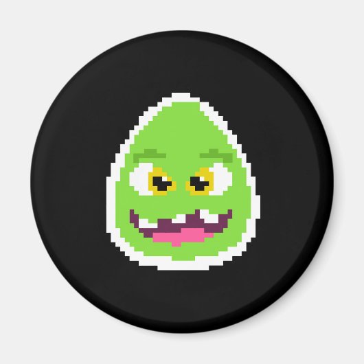 かわいいピクルスの卵モンスターコーヒーマグ マグネット (正面)