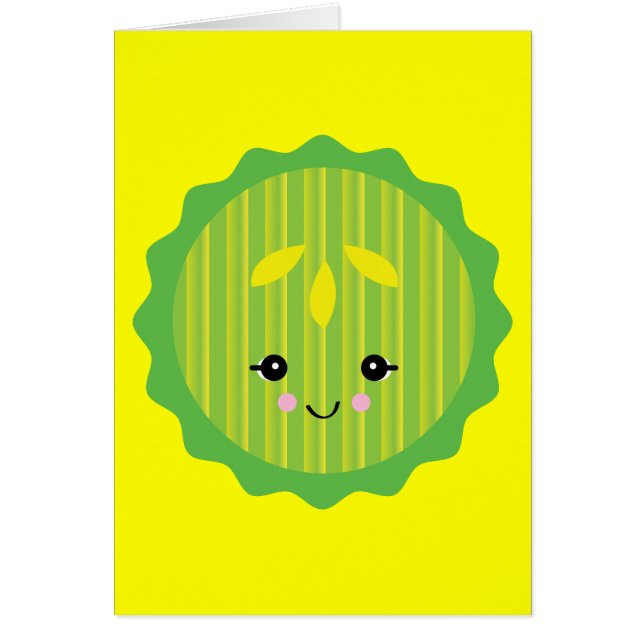 かわいいピクルスライス (正面)