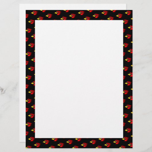 かわいいピクルス鳥の顔 (正面/裏面)