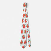 かわいいピグミーのシーホース漫画 ネクタイ (正面)