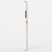 かわいいピザの私のハートパン愛のユーモア Case-Mate iPhoneケース (裏面/右)