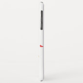 かわいいピザの私のハートパン愛のユーモア Case-Mate iPhoneケース (裏面/左)