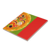 かわいいピザ好きカラフル食 タイル (側面)