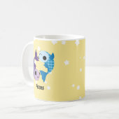 かわいいピセスコーヒーマグ コーヒーマグカップ (正面左)