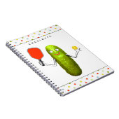 かわいいピックボール選手 ノートブック (右側)