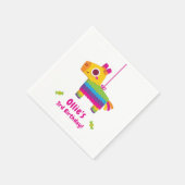 かわいいピナタ子供の誕生日パーティー用品 スタンダードカクテルナプキン (角)