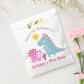 かわいいピンクかわいい女子誕生日ありがとう フェイバーバッグ (封をした状態)