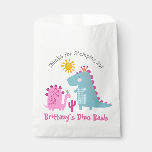 かわいいピンクかわいい女子誕生日ありがとう フェイバーバッグ (正面)