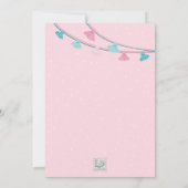 かわいいピンクとミントラマ (裏面)