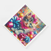 かわいいピンクと青の子猫ガールズ誕生日 (コーナー)