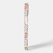 かわいいピンクと黄色の花柄 Case-Mate iPhoneケース (裏面 / 右)