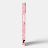 かわいいピンクのかわいいの幸せな顔のカップケーキの女の子 Case-Mate iPhoneケース (裏面 / 右)