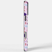 かわいいピンクのくるみ割り人形クリスマスパターン Case-Mate iPhoneケース (裏面 / 右)