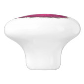 かわいいピンクのふわふわした猫たち セラミックノブ (側面)