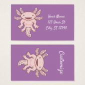 かわいいピンクのアクソロテルサンダー_コーブ (正面&裏面)