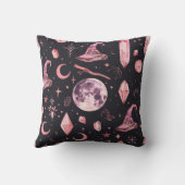 かわいいピンクのウィッチー クッション (裏面)