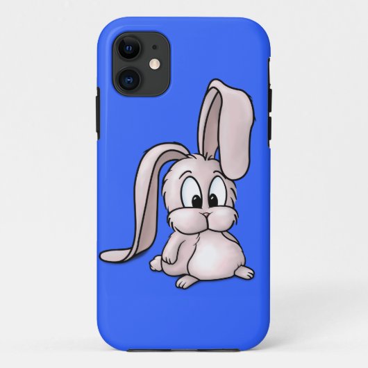 かわいいピンクのウサギの漫画 Case-Mate iPhoneケース (裏面)