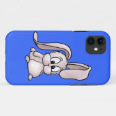 かわいいピンクのウサギの漫画 Case-Mate iPhoneケース (裏面(横))