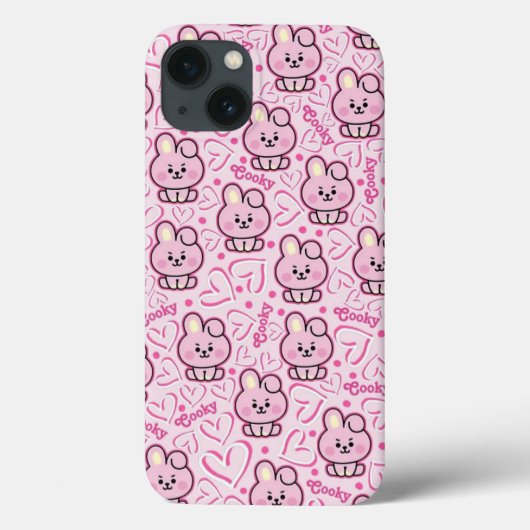 かわいいピンクのウサギ Case-Mate iPhoneケース (裏面)