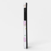 かわいいピンクのカップケーキパターン Case-Mate iPhoneケース (裏面/左)