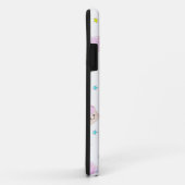 かわいいピンクのカップケーキパターン Case-Mate iPhoneケース (裏面/右)