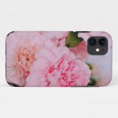 かわいいピンクのカーネーションの花 Case-Mate iPhoneケース (裏面(横))