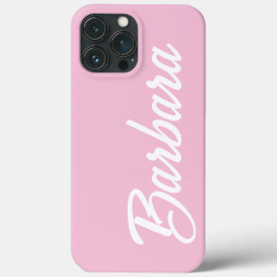 かわいいピンクのガーリッシュ名 iPhone 13 PRO MAXケース