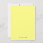 かわいいピンクのキッチンガジェットブライダルシャワー招待 招待状 (裏面)