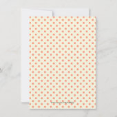 かわいいピンクのキッチン用品ブライダルシャワーの招待 招待状 (裏面)