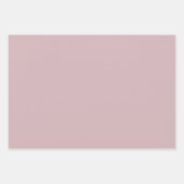 かわいいピンクのギンガムとドットシンプルクラシックベビー ラッピングペーパーシート (正面2)