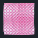 かわいいピンクのギンガムと手摺り バンダナ<br><div class="desc">この時代を超えたピンクのギンガムをペットに甘やかパターン（の模様が）あるせ！</div>