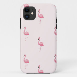 かわいいピンクのスタンディングフラミンゴ iPhone 11 ケース