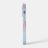 かわいいピンクのチェリーのスマホステッカー iPhoneケース (左側面)